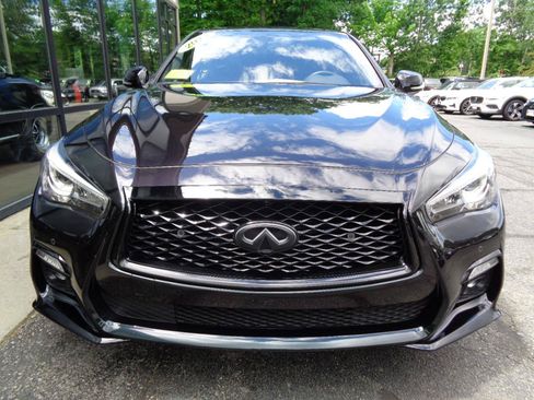Used 2023 INFINITI Q50 Red Sport 400 w/ Black Opal Edition AWD/4WD image 2