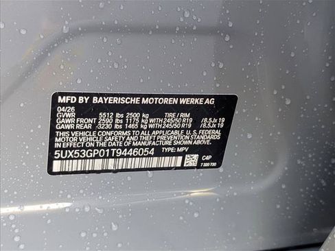 New 2026 BMW X3 xDrive30 w/ M Sport Package AWD/4WD image 20