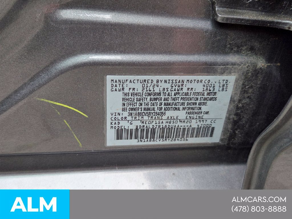 Used 2024 Nissan Sentra SV w/ All-Weather Package FWD image 29