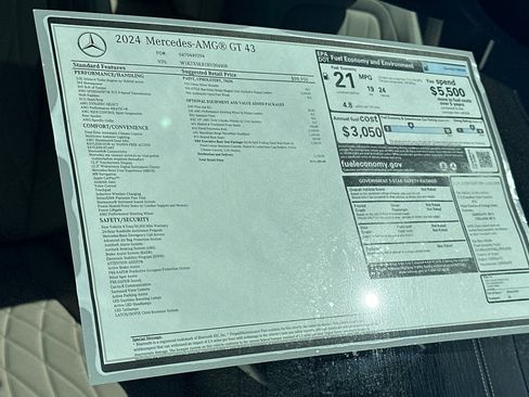 Certified 2024 Mercedes-Benz AMG GT 43 image 31