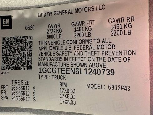 Used 2020 Chevrolet Colorado ZR2 image 25