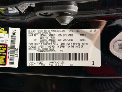 Certified 2025 Toyota Sequoia TRD Pro image 33