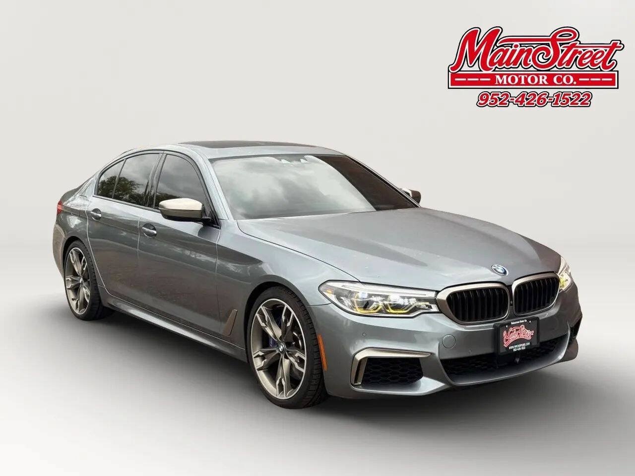 Used 2020 BMW M550i xDrive AWD/4WD image 1