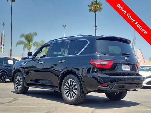 Certified 2021 Nissan Armada SL w/ Midnight Edition Package RWD image 2