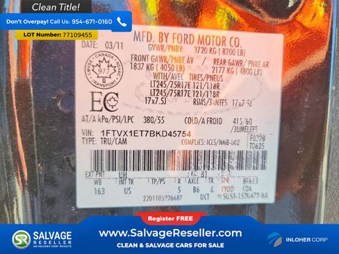 Used 2011 Ford F150 XLT image 16