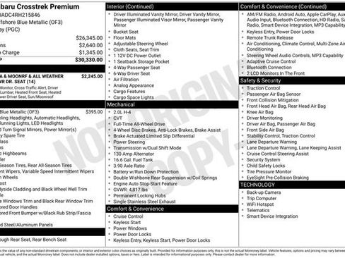 Used 2024 Subaru Crosstrek 2.0i Premium image 4