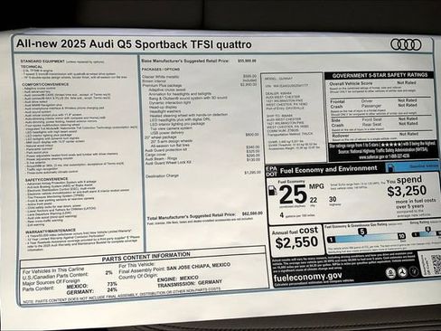 New 2025 Audi Q5 Premium Plus AWD/4WD image 18