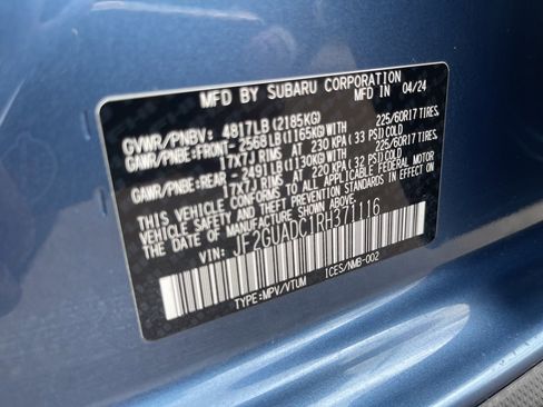 Used 2024 Subaru Crosstrek 2.0i Premium image 21