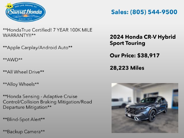 Used 2024 Honda CR-V Sport Touring image 6