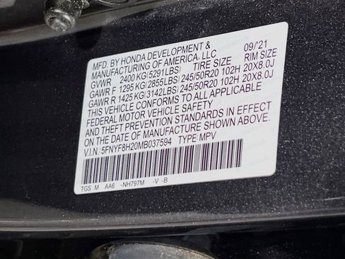 Used 2021 Honda Passport Sport image 29
