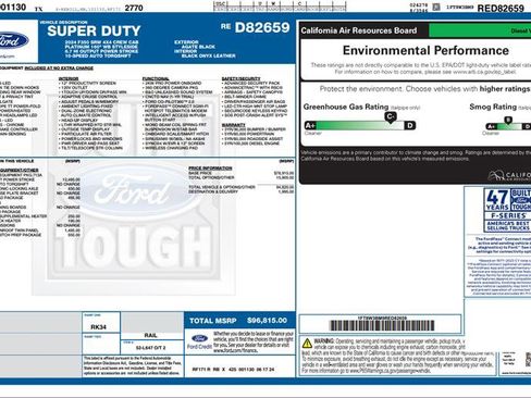 Used 2024 Ford F350 Platinum AWD/4WD image 3