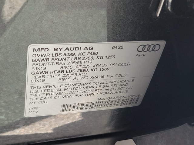Certified 2022 Audi Q5 2.0T Premium AWD/4WD image 32