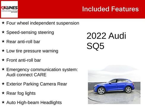Used 2022 Audi SQ5 Premium Plus w/ Premium Plus Package AWD/4WD image 4