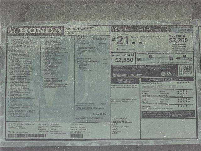 New 2026 Honda Pilot Elite image 17