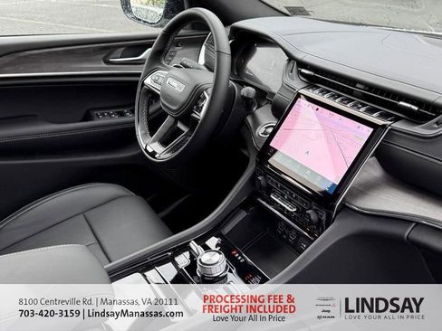 New 2025 Jeep Grand Cherokee Overland w/ Adv Protech Group III AWD/4WD image 8
