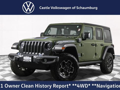 Used 2023 Jeep Wrangler Unlimited Rubicon 4xe AWD/4WD image 1