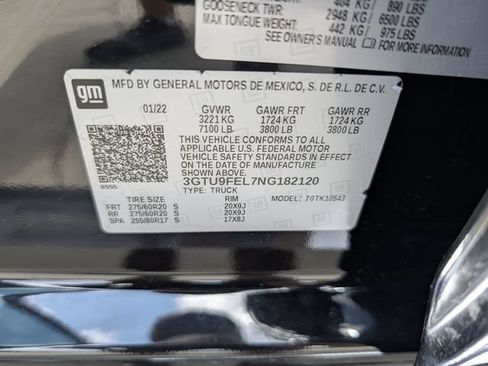 Used 2022 GMC Sierra 1500 Denali w/ Driver Alert Package II AWD/4WD image 34