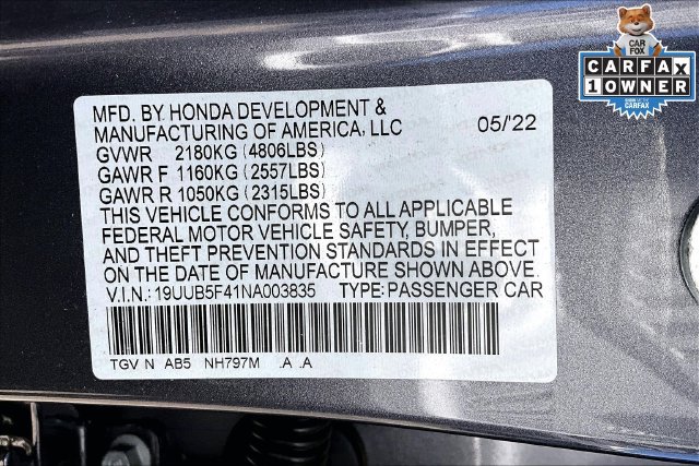 Used 2022 Acura TLX w/ Technology Package FWD image 32