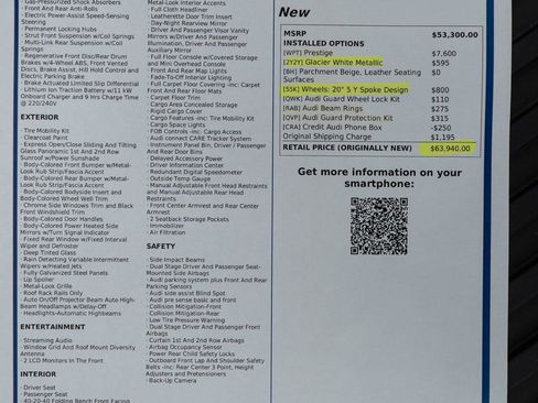 Used 2022 Audi Q4 e-tron Prestige image 55