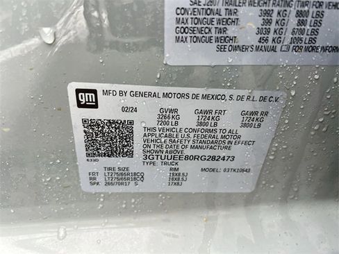 Used 2024 GMC Sierra 1500 AT4 w/ Technology Package image 35