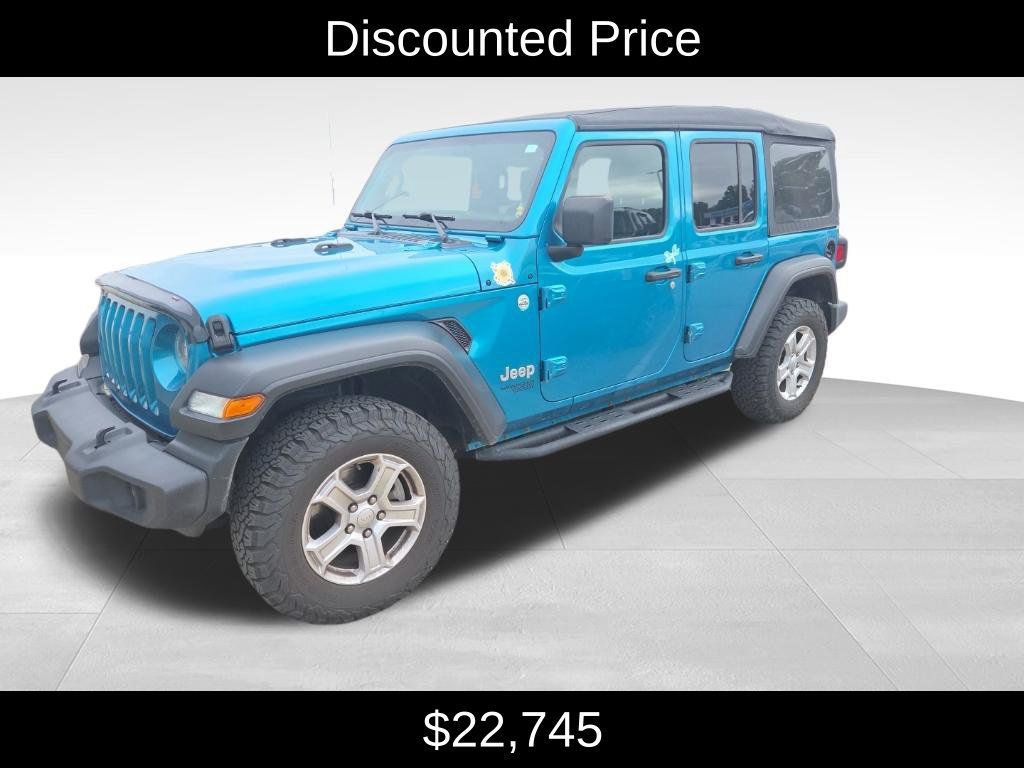 Used 2020 Jeep Wrangler Unlimited Sport S AWD/4WD image 3