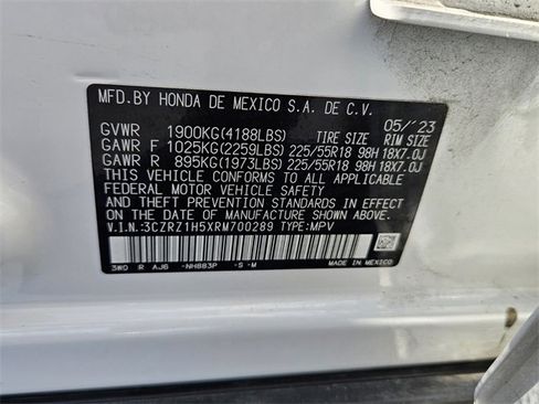 Certified 2024 Honda HR-V Sport image 16