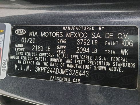 Used 2021 Kia Forte Sedan FWD image 33