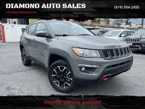 Used 2021 Jeep Compass Trailhawk w/ Sun and Sound Group AWD/4WD image 1