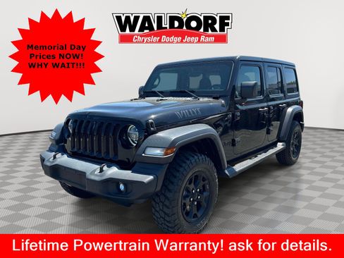 Used 2020 Jeep Wrangler Unlimited Sport AWD/4WD image 3