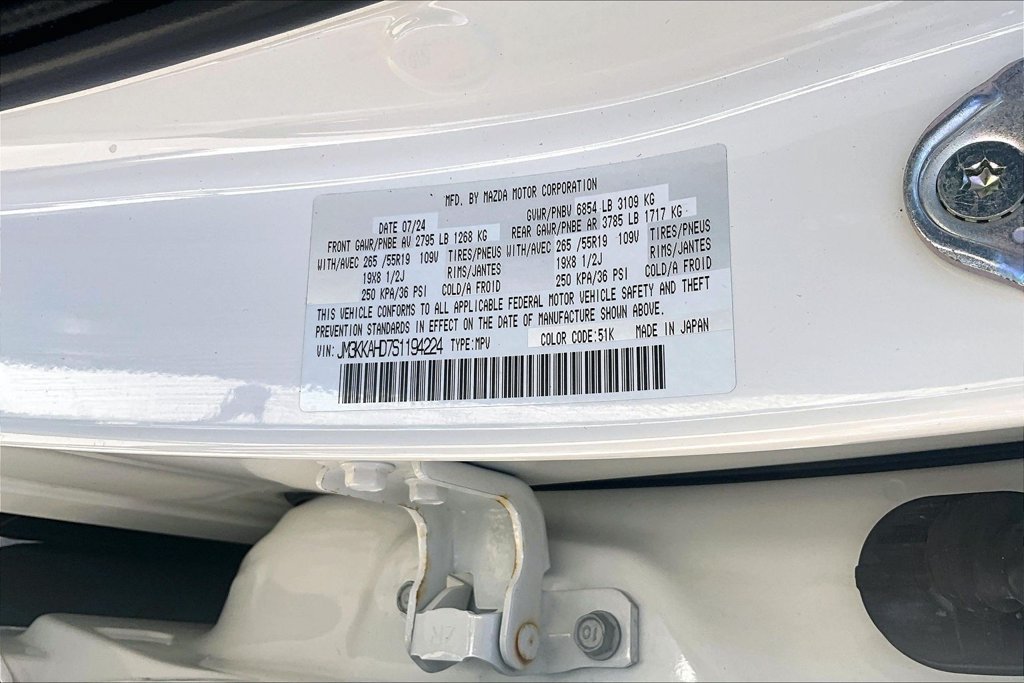 Used 2025 MAZDA CX-90 3.3 Turbo w/ Select Package AWD/4WD image 47