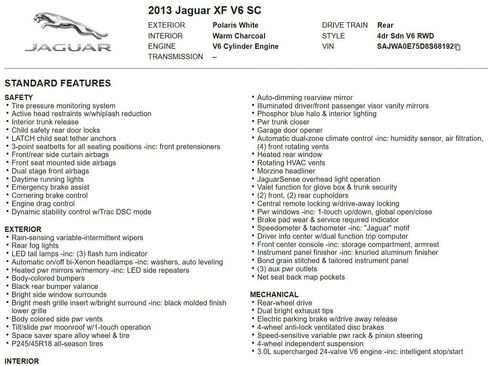 Used 2013 Jaguar XF 3.0 image 31