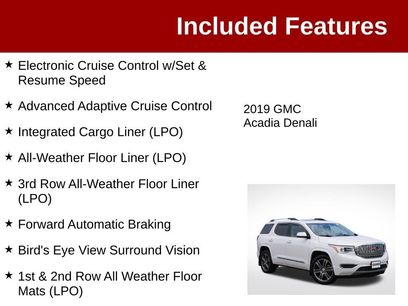 Used 2019 GMC Acadia Denali w/ Technology Package