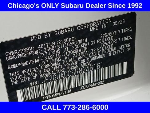 Certified 2024 Subaru Crosstrek 2.0i Premium w/ Crosstrek Mirror Package image 18