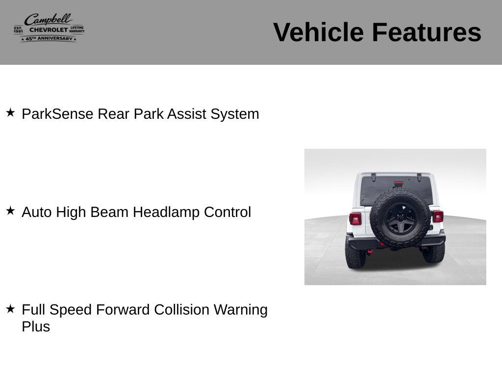 Used 2021 Jeep Wrangler Unlimited Rubicon w/ Safety Group AWD/4WD image 10
