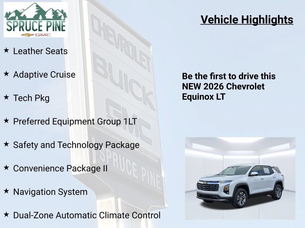 New 2026 Chevrolet Equinox LT w/ Convenience Package II FWD image 5