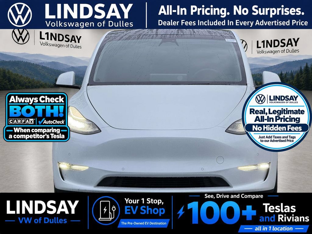 Used 2020 Tesla Model Y Long Range AWD/4WD image 2