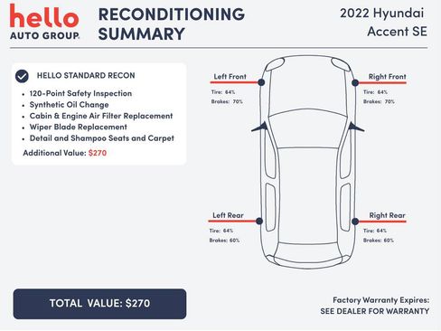Used 2022 Hyundai Accent SE image 3