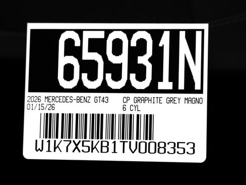 New 2026 Mercedes-Benz AMG GT 43 image 27