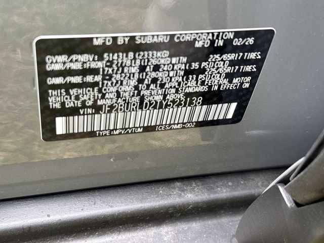 New 2026 Subaru Outback Wilderness AWD/4WD image 28