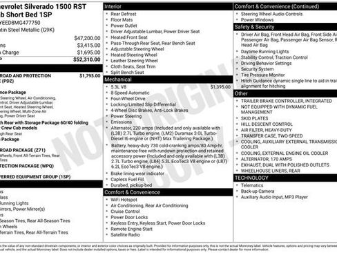 Used 2021 Chevrolet Silverado 1500 RST AWD/4WD image 7