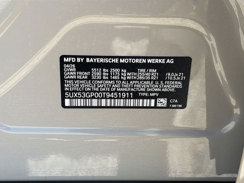 New 2026 BMW X3 xDrive30i w/ Convenience Package AWD/4WD image 41