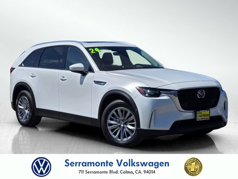 Used 2024 MAZDA CX-90 Plug-In Hybrid w/ Preferred AWD/4WD image 1