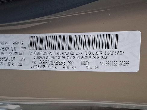 Used 2020 RAM 1500 Big Horn w/ Built-to-serve Edition image 25