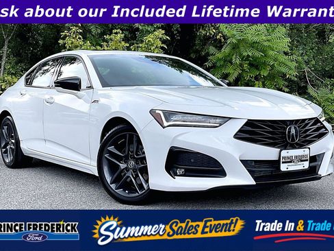 Used 2024 Acura TLX w/ A-SPEC Package AWD/4WD image 1