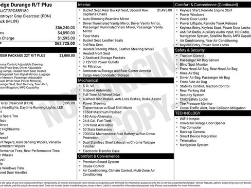 Certified 2023 Dodge Durango R/T AWD/4WD image 5