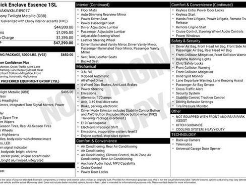 Certified 2022 Buick Enclave Essence w/ Trailering Package, 5000 lbs. image 6