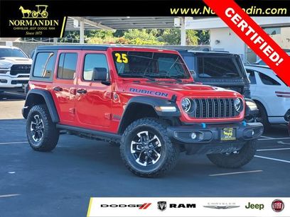 Certified 2025 Jeep Wrangler Unlimited Rubicon 4xe w/ Safety Group