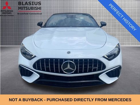 Used 2022 Mercedes-Benz SL 55 AMG 4MATIC w/ Driver Assistance Package image 3