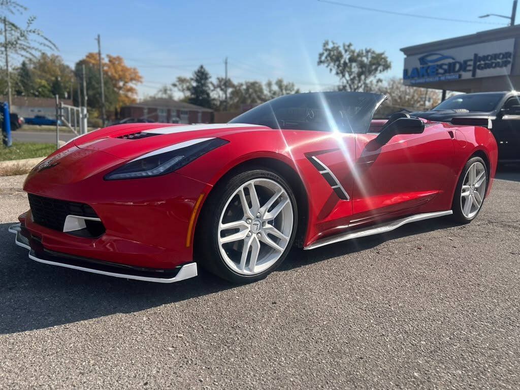 Used 2014 Chevrolet Corvette Stingray Convertible w/ 3LT Preferred Equipment Group RWD image 2
