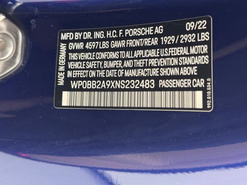 Used 2022 Porsche 911 Targa 4S w/ Premium Package image 45